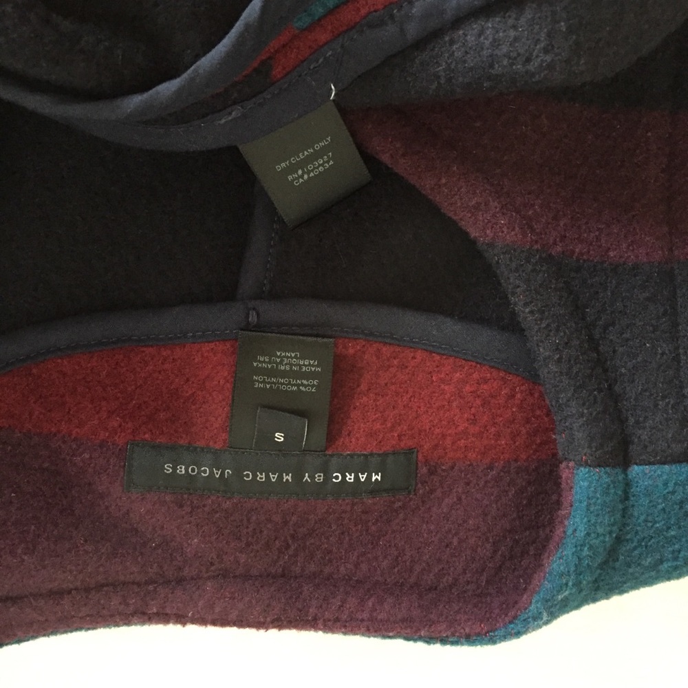 Marc by Marc Jocob multi color wool coat - Picture 7 of 9